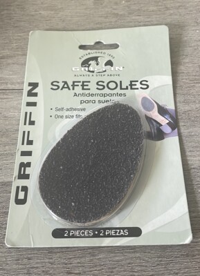 Women s Griffin Shoe Care Safe Soles Self adhesive Soles, One Size
