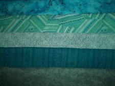 TURQUOISE blue TEAL TONAL blender Cotton QUILT Fabric U-PICK READ info 1/2 YD