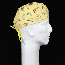 Harry Potter  Stained Glass Theme Scrub Hat
