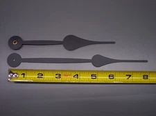 1 PAIR NEW SYNCHRON CLOCK MOVEMENT HANDS  for 7/8" or less hand shaft mechanism
