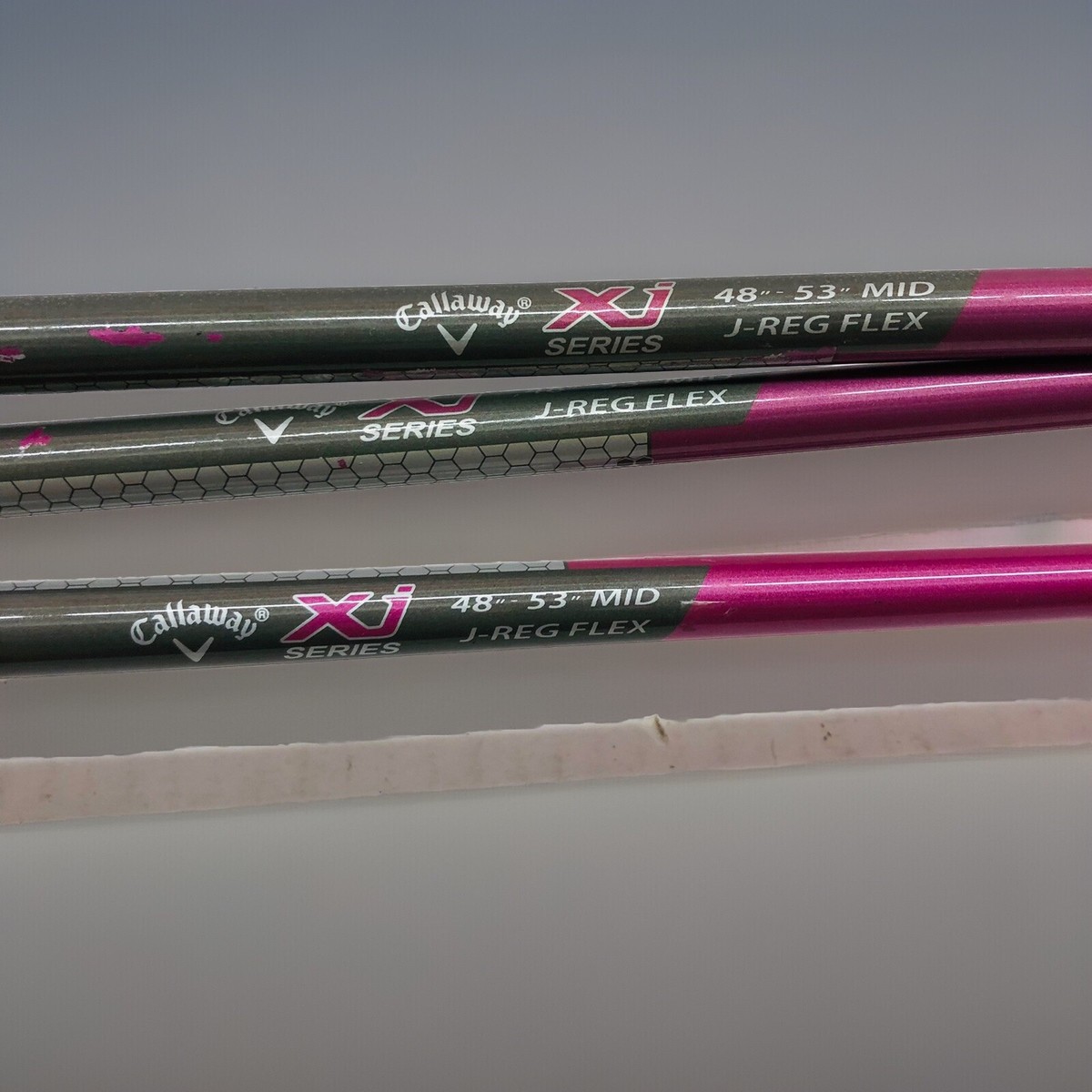 Callaway XJ Hot Junior Set 3 Golf Clubs 3 Wood SW 9 Pink Graphite