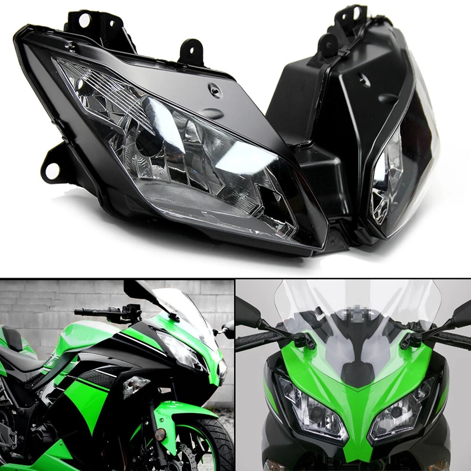 Faro delantero luz para KAWASAKI NINJA 300 2013-2017/Versys 650 1000 Foto 3 de 4