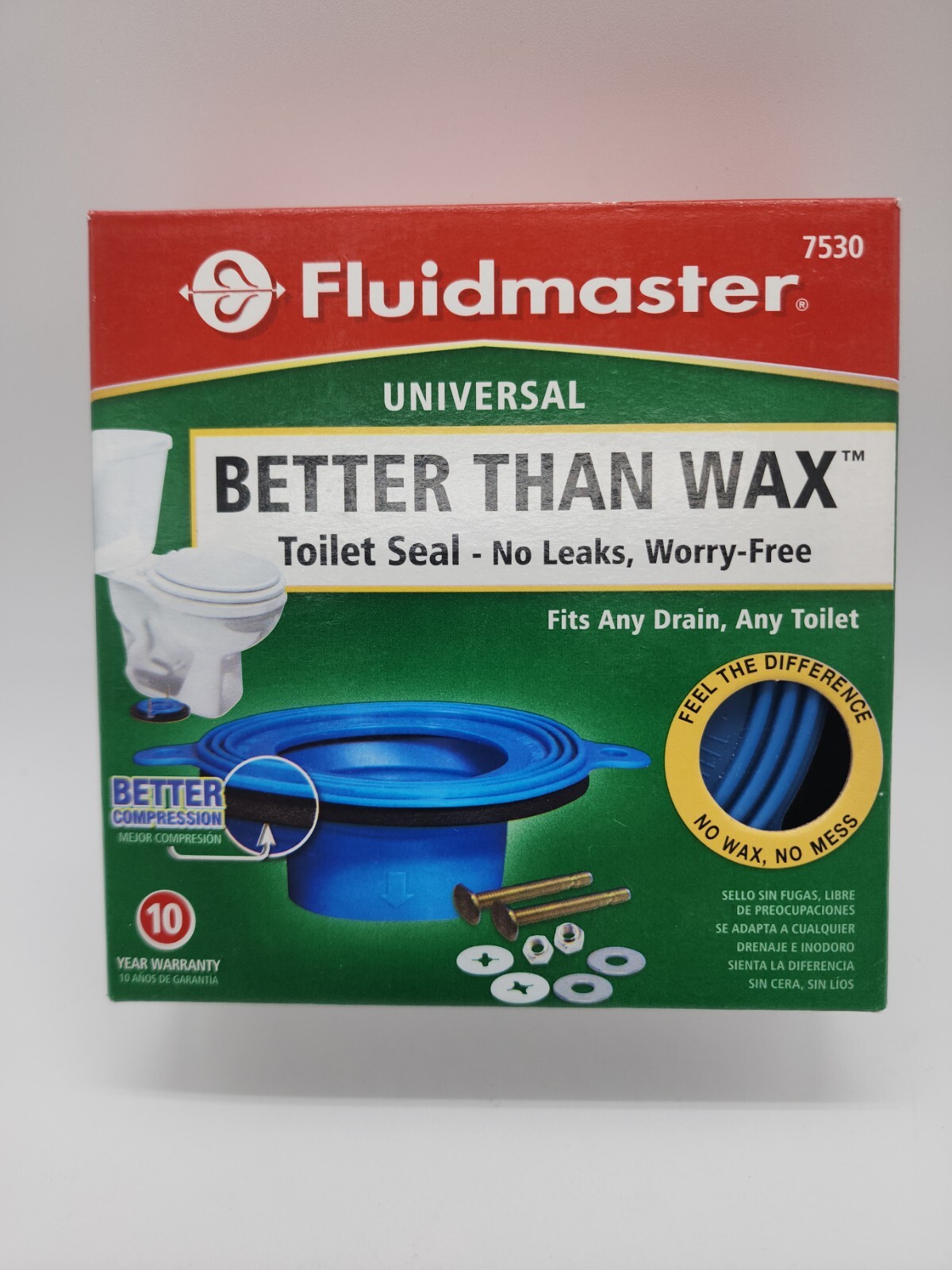 Fluidmaster Better Than Wax/Worry Free Universal Bathroom Seal.