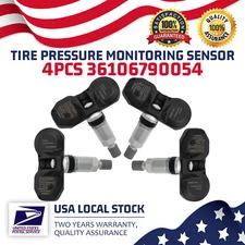 4Pcs TPMS Tire Pressure Sensors Compatible For 36106790054 For BMW 550i 640i US