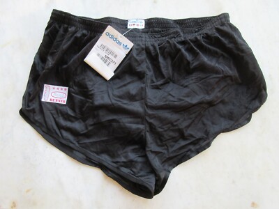 ADIDAS Shorts Vintage TANGUY schwarz 80er VENTEX Road Runner Running 100 XL