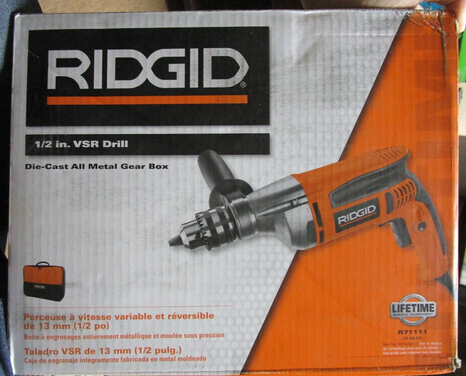 Image of Ridgid R7111 drill eBay