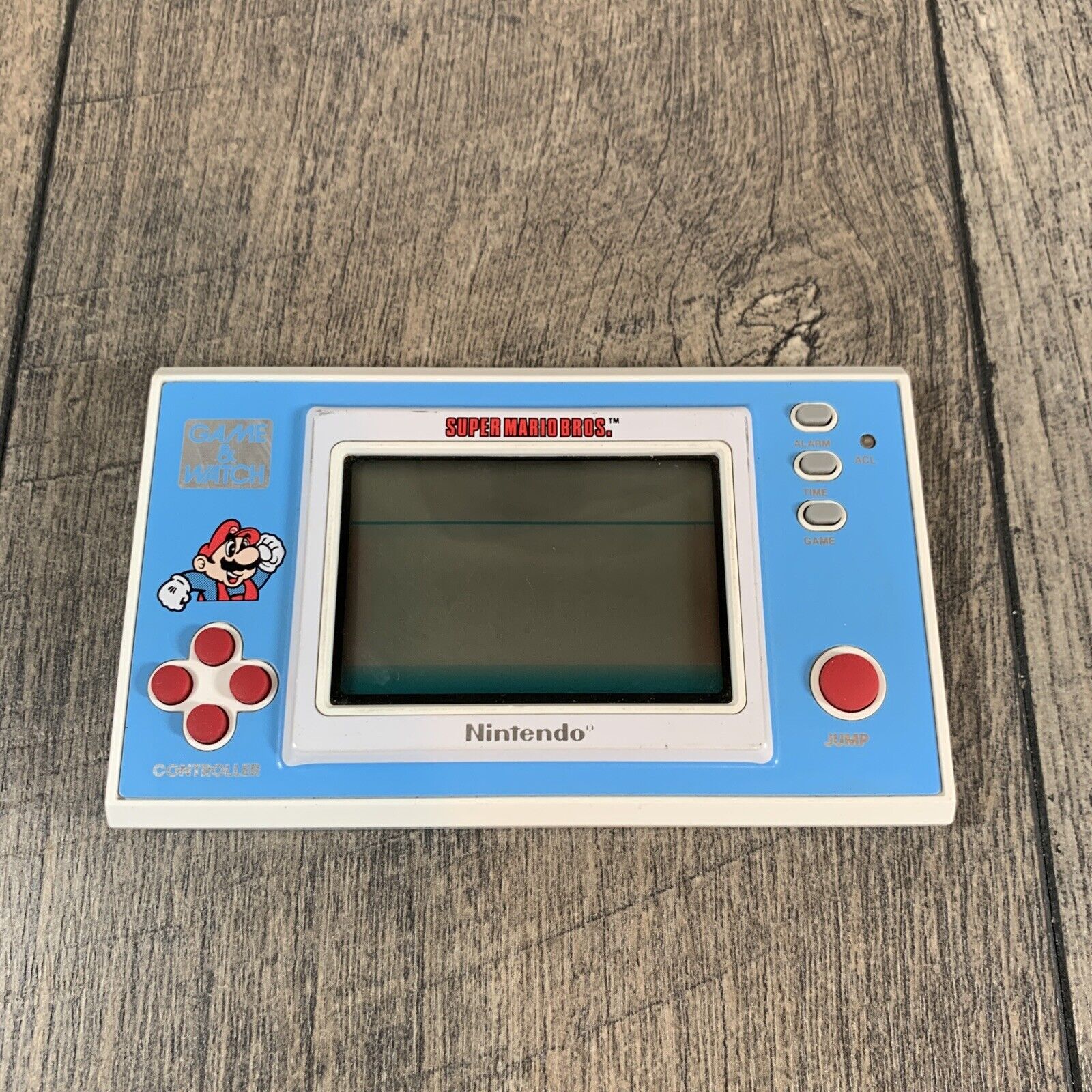 NINTENDO SUPER MARIO BROTHERS GAME AND WATCH. 1988. UNTESTED.