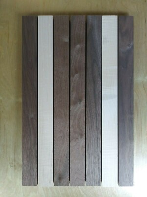 13/16'' WALNUT & MAPLE CUTTING BOARD LUMBER - FREE SHIPPING!