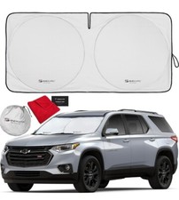 Shinematix 1-piece Windshield Sunshade Foldable Car Front Window Sun Shade Suv