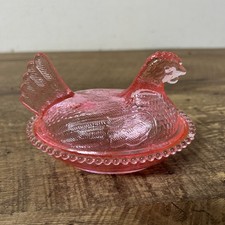 Pink Hen on a Nest Unbranded Acrylic (Plastic...
