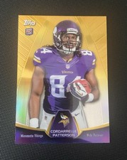 2013 Cordarelle Patterson Topps Chrome Holiday Mega Rookie Refractor RC