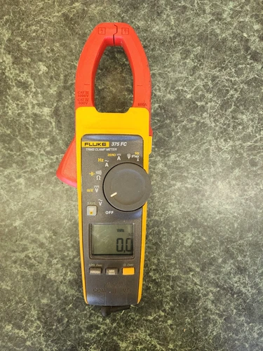 Fluke 375 FC True RMS AC/DC Clamp Meter - product listing photo