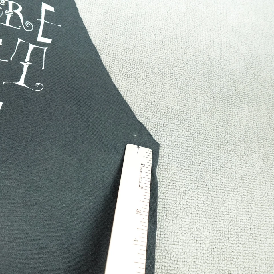 Vintage Pleasant Street I’m Piss Drunk 90s T-Shirt Mens Black Sleeveless FOTL * - image 4 of 4