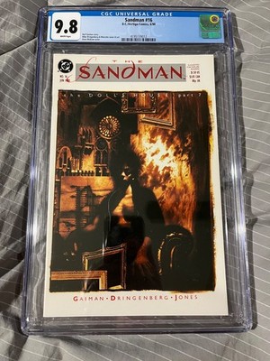 DC comics: The Sandman #16  CGC graded 9.8  white pages 6/90 4195139012
