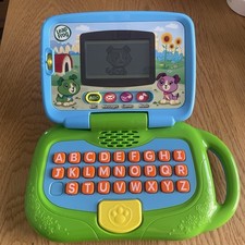 Leapfrog My Own Leaptop Kid  s First Laptop Computer Green  Blue