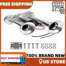 Air Train Horn Kit for Truck Car Super Loud 1000DB 12V Electric Trains Horns.,