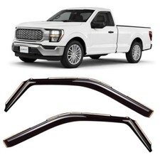 in-Channel Incredibly Durable Rain Guards for Ford F150 2021 For F150 21-26
