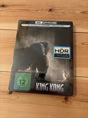 KING KONG (2005) im limitierten 4K UHD Blu-Ray Steelbook / NEU, OVP aus Sammlung