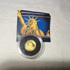 2026 Liberia $25 Statue of Liberty Proof .999 Gold Coin w/ COA