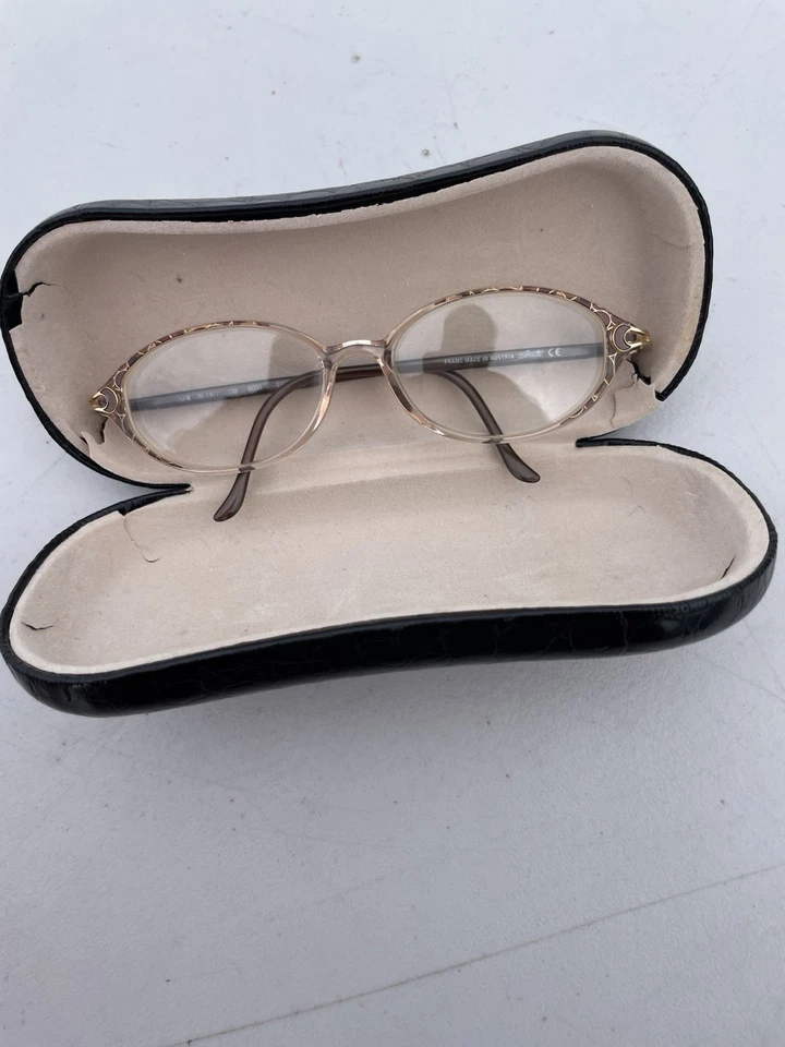 Auténtico marco de gafas ovaladas Silhouette SPX M 1977 para mujer gafas usadas Foto 2 de 4