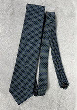 Brooks Brothers Tie Makers Silk Necktie Geometric Pattern USA Made 3.5" Wide