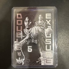 2024-25 Panini Court Kings - Double Exposure Stephon Castle #25 (RC)