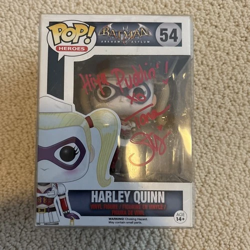 Funko Pop! Vinyl: Batman: Arkham Knight - Harley Quinn #72 Tara Strong Autograph