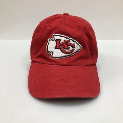 Kansas City Chiefs Hat Cap Strap Back Mens One Size Red NFL Football Dad Cap OTS