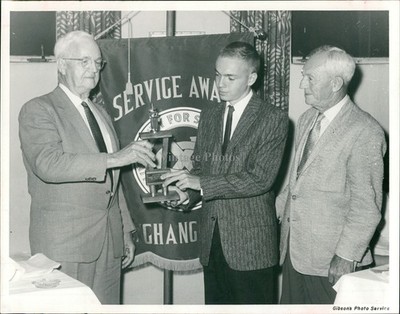 1961 Bradenton Eugene Courson Service Award Ceremony Historic Vintage Photo 8x10