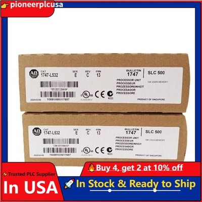 New Allen-Bradley AB 1747-L532 SER E SLC 500 5/03 CPU Processor Unit 1747L532