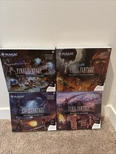 Magic The Gathering: Final Fantasy Scene Box Bundle Set of 4 BRAND NEW, SEALED