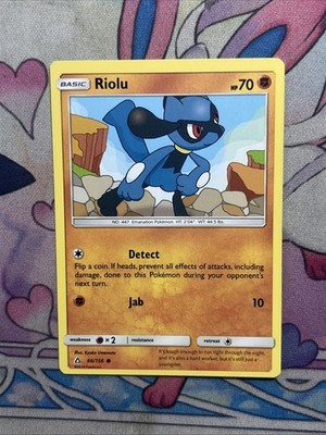 Riolu 66/156 - Sun & Moon Ultra Prism - VLP