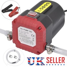 Electric Car Diesel Engine Oil Change Transfer Extractor Suction Pump 12V 80W