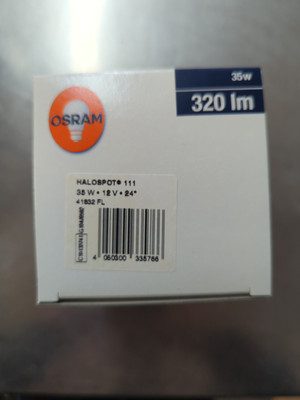OSRAM HALOSPOT 41832FL 12V35W 24° lamp