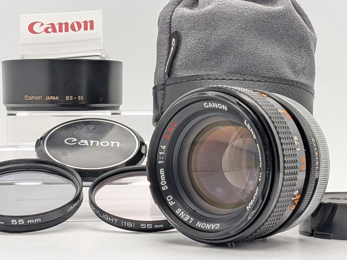 Canon FD 50mm f/1.4 Camera Lenses for sale | eBay