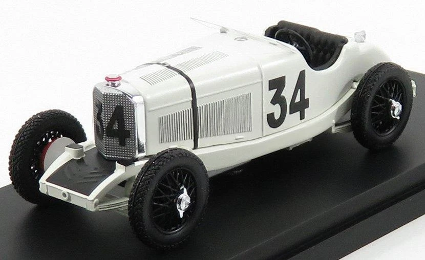 1/43 RIO MERCEDES BENZ F1 SSK N 34 3rd MONACO GP 1929 R.CARACCIOLA WHITE - Immagine 3 di 3