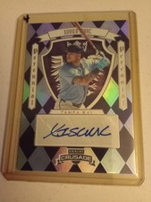 2025 Panini Crusade Xavier Isaac AUTOGRAPH #PPS-XIC Rookie Baseball Card