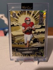 Wild Card Comix Fernando Mendoza Rookie 1/1 Silver Age #ACSA-FM01 Football