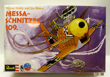 Vintage Revell H-193 Dave Deals MESSA SCHNITZEL 109 kit #H193 1971 Orig. Iss.