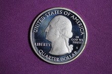 ESTATE FIND 2011 S SILVER PROOF GETTYSBURG WASHINGTON QUARTER #K58993