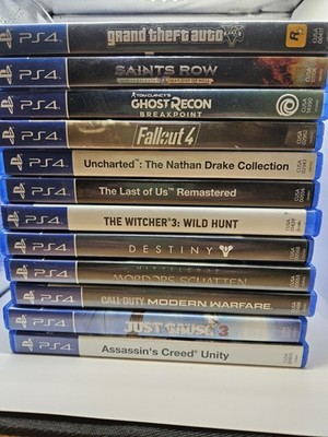 PS4 | 12xSpiele | Fallout 4 | The Last of Us | GTA | ...und mehr