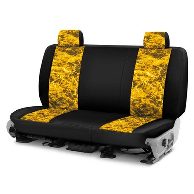 For Buick Encore GX 20-26 Seat Cover Mossy Oak 2nd Row Elements Yellowfin Custom