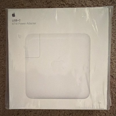 Apple USB-C 87W Power Adapter Charger for MacBook Pro, White