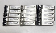 Lot of 5 Finisar FTLX8571D3BCL  SR/SW 10Gb/s 850nm Multimode SFP+ Transceiver
