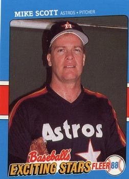 Mike Scott 1988 Fleer Baseball's Exciting Stars 35 Houston Astros Baseball Card - Picture 1 of 2
