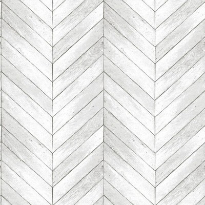 G68001 - Natural FX2 Herringbone White Silver Grey Galerie Wallpaper