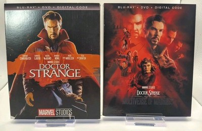 Dr Strange & Dr Strange  multiverse of madness blu ray Both Sealed & W/Slipcover
