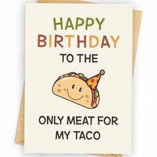 WowBefun Husband Birthday Card Birthday Decorations for Men Funny Birthda...