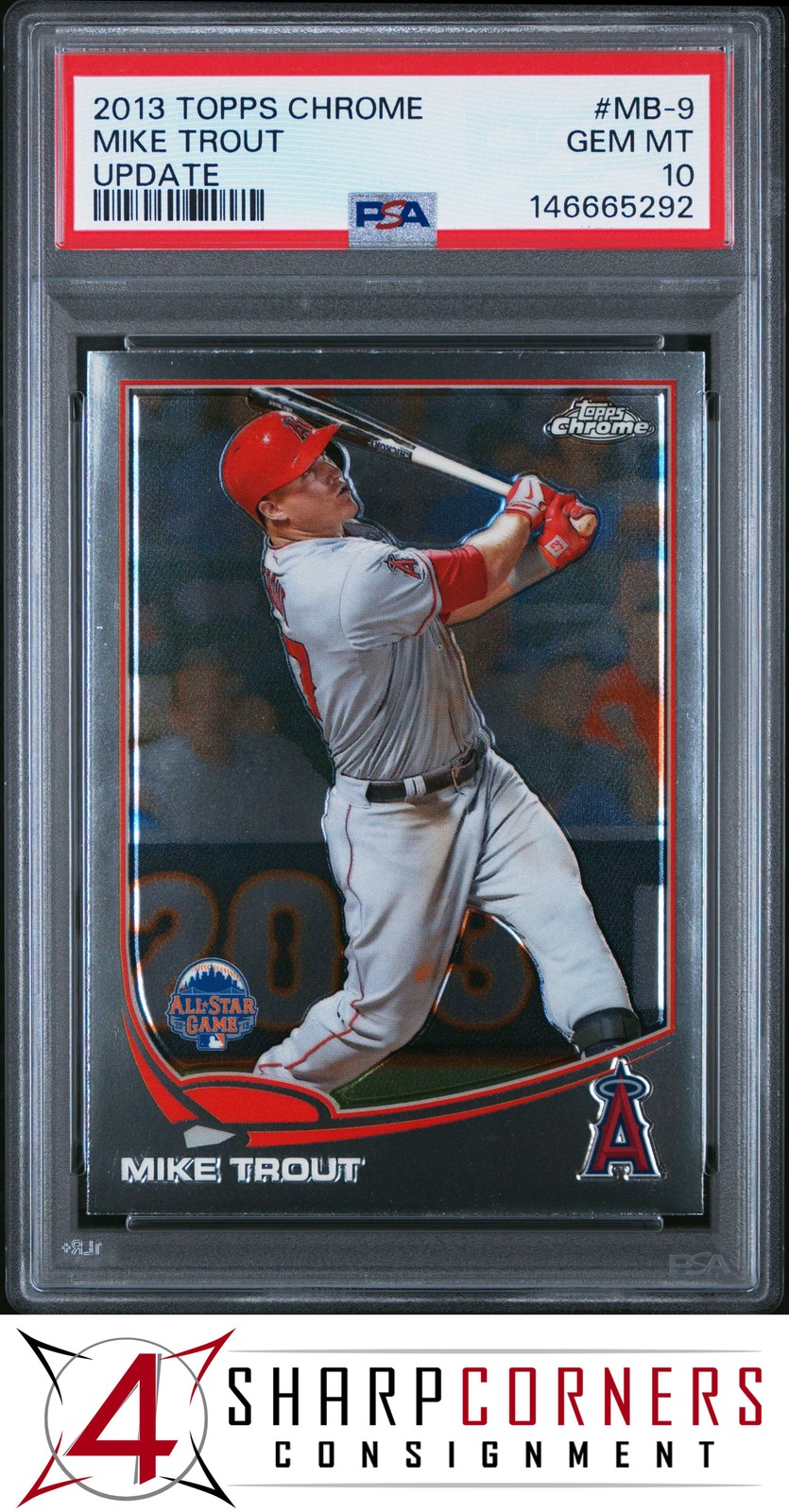 Topps Mike Trout front