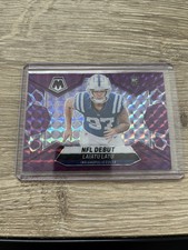 2024 Panini Mosaic - Center Stage Purple Mosaic Prizm #7 Laiatu Latu /49 (RC)